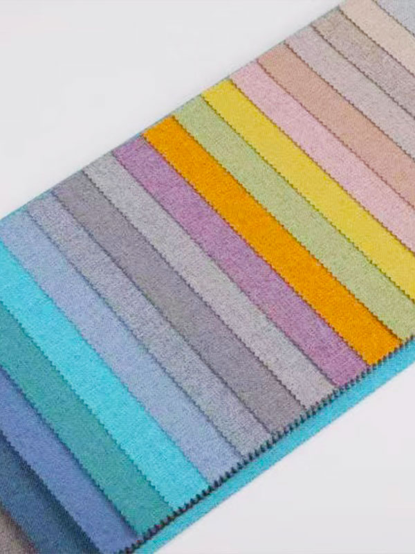 F108 Coloured linen Film blackout coated roll curtain fabric